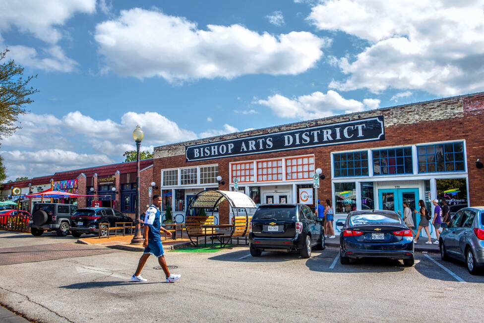 Bishop Arts District in Dallas